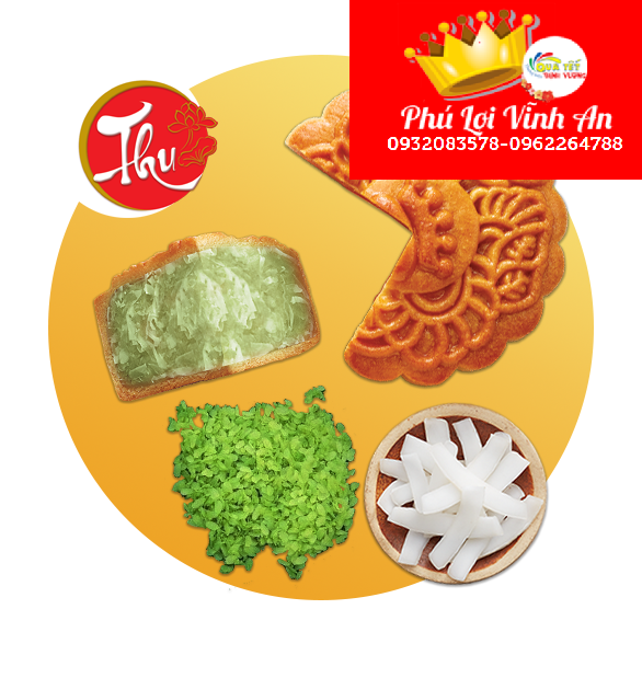 Bánh Nướng Nhân Ngọt Cốm Dừa