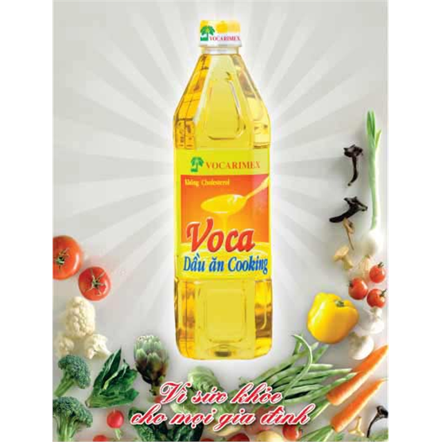 Dầu ăn Vocarimex 5 lít (chai/thùng)