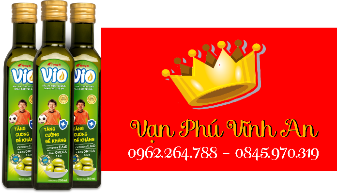 Dầu ăn dinh dưỡng trẻ em ViO Olive