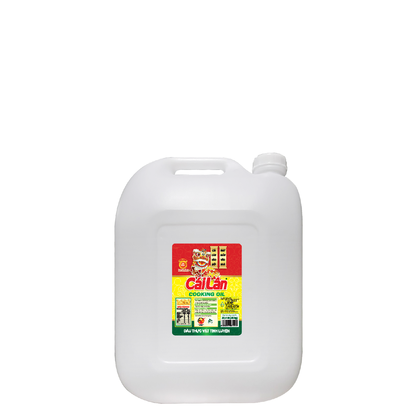 DẦU THỰC VẬT TINH LUYỆN CÁI LÂN 27,4L
