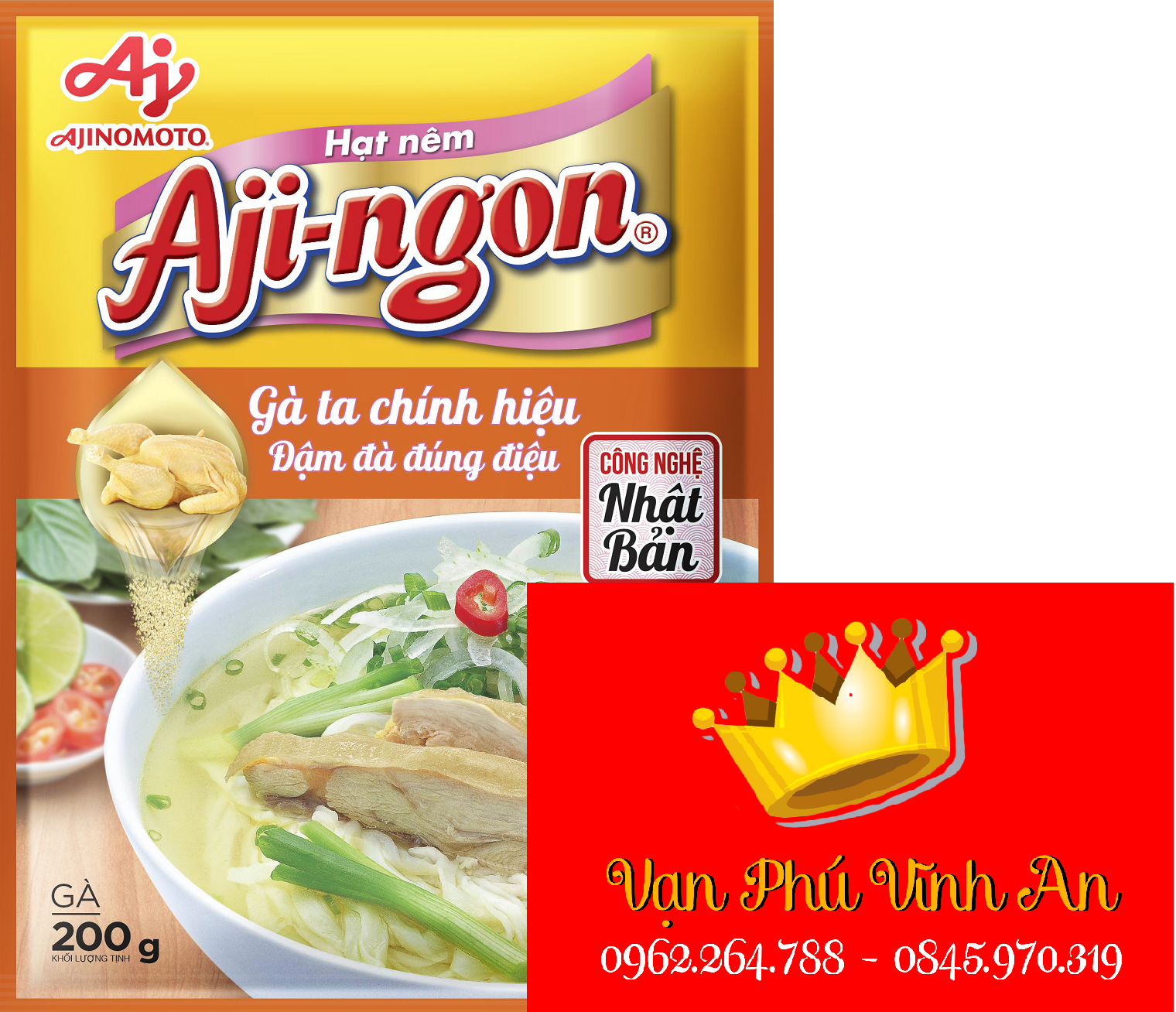 Hạt nêm Aji-ngon® Gà