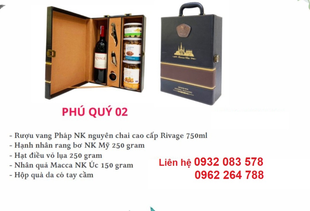 Hộp quà Tết Phú Quý 02