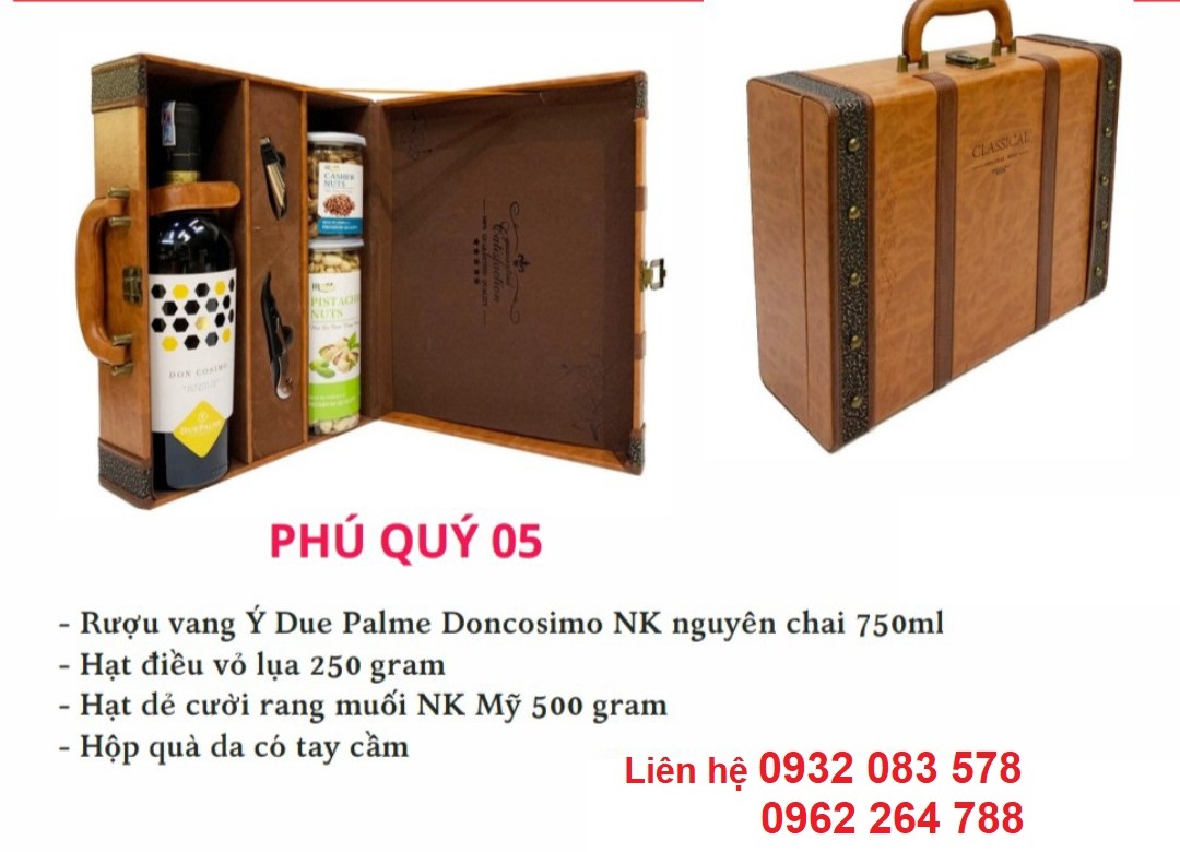 Hộp quà Tết Phú Quý 05