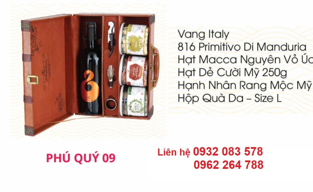 Hộp quà Tết Phú Quý 09