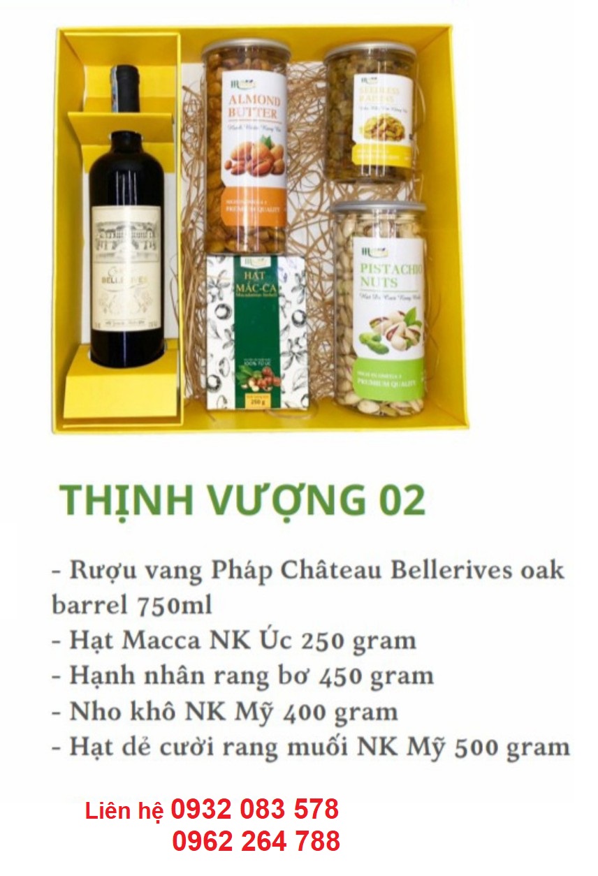 Hộp quà Tết Thịnh Vượng 02