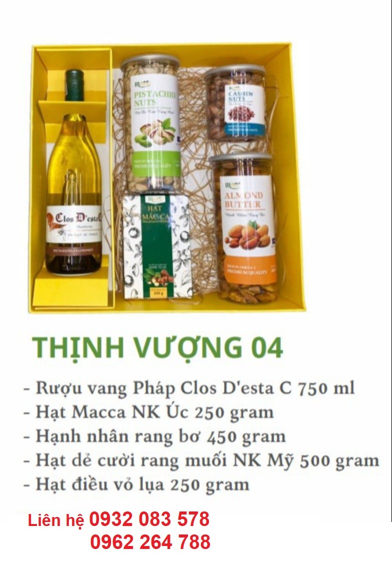 Hộp quà Tết Thịnh Vượng 04
