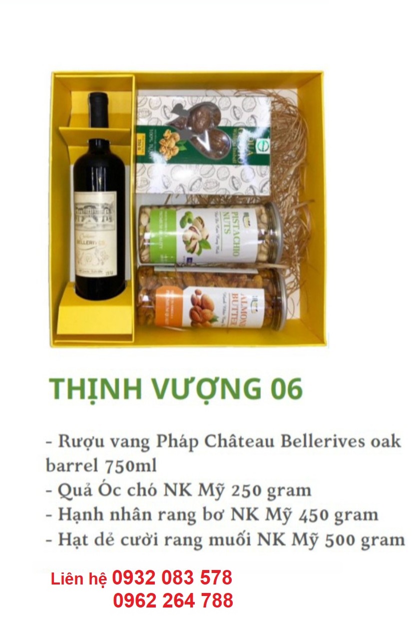 Hộp quà Tết Thịnh Vượng 06