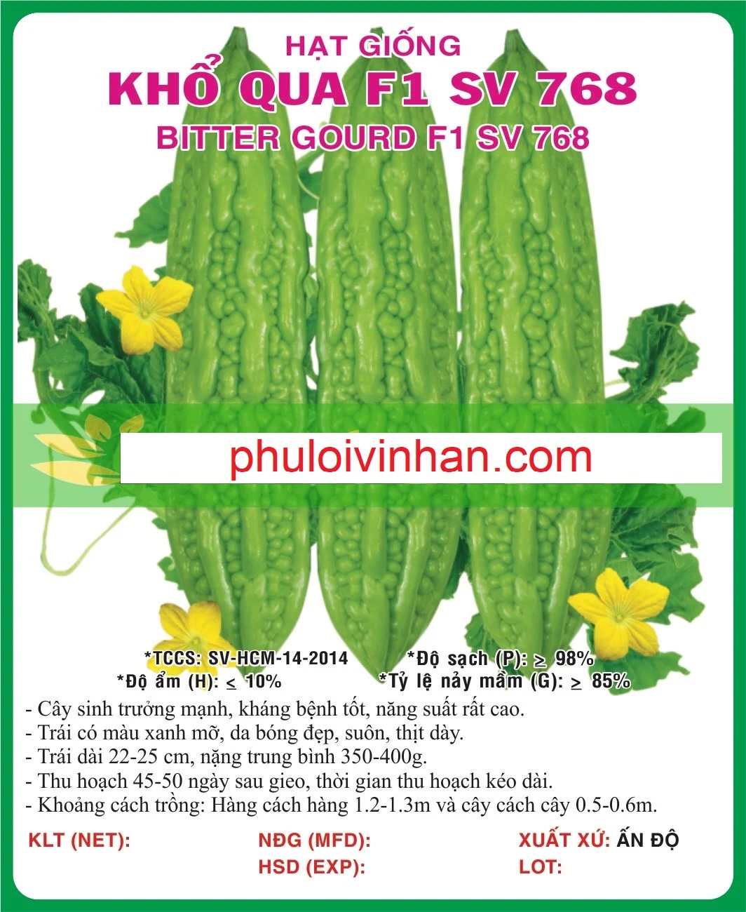 KHỔ QUA F1 SV 768
