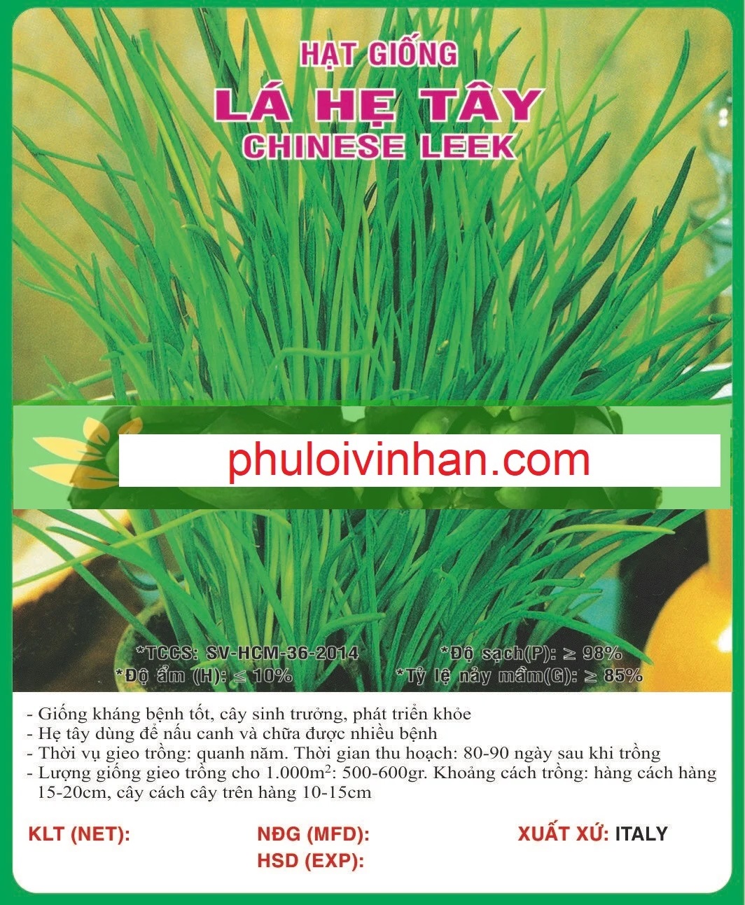 LÁ HẸ TÂY