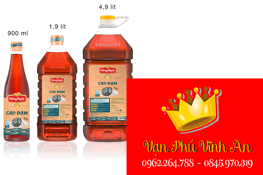 NƯỚC MẮM TRUYỀN THỐNG CAO ĐẠM