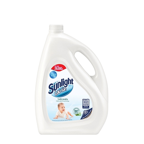 Nước lau sàn sunlight tre và lô hội can 3.6kg