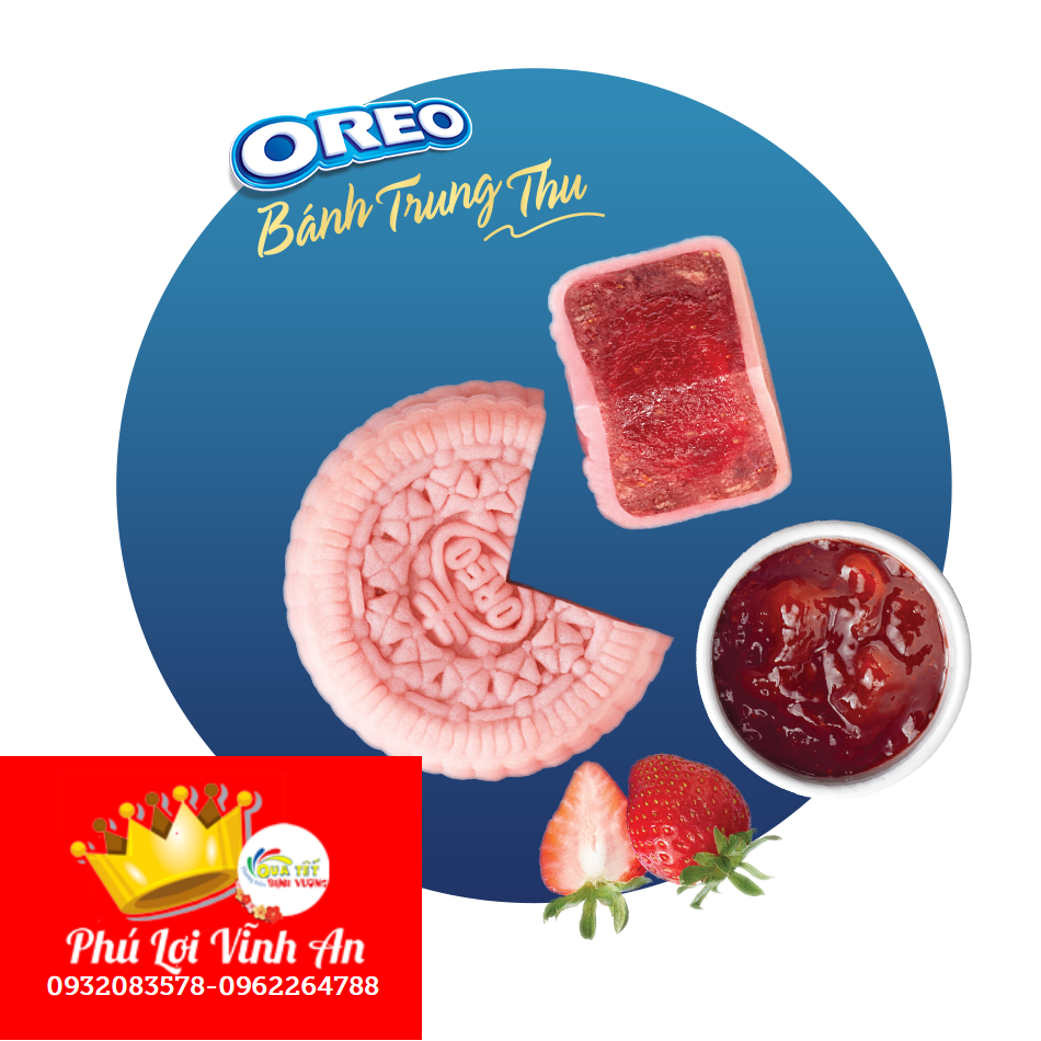 Oreo Mứt Dâu Tây