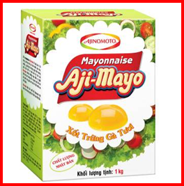 Xốt Mayonnaise LISA (AJI-MAYO) 1kg - 12 hộp / thùng - Giá sỉ - Vị ngon tuyệt vời